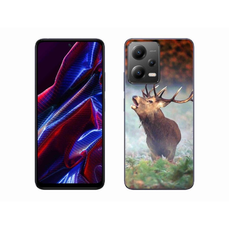 Gél tok mmCase a Xiaomi Poco X5 5G számára - szarvas 2