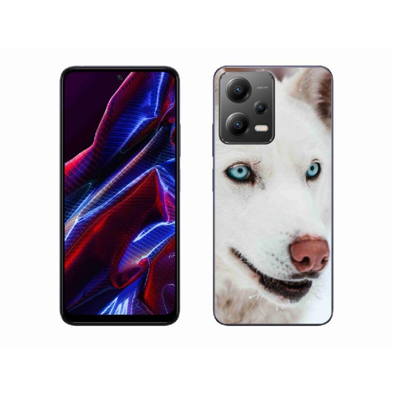 Gél tok mmCase a Xiaomi Poco X5 5G-hez - kutyaszemmel nézve