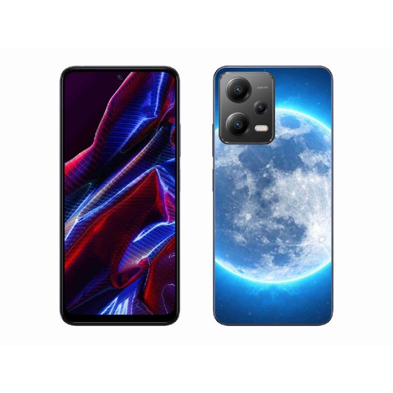 Gél tok mmCase a Xiaomi Poco X5 5G számára - földgömb