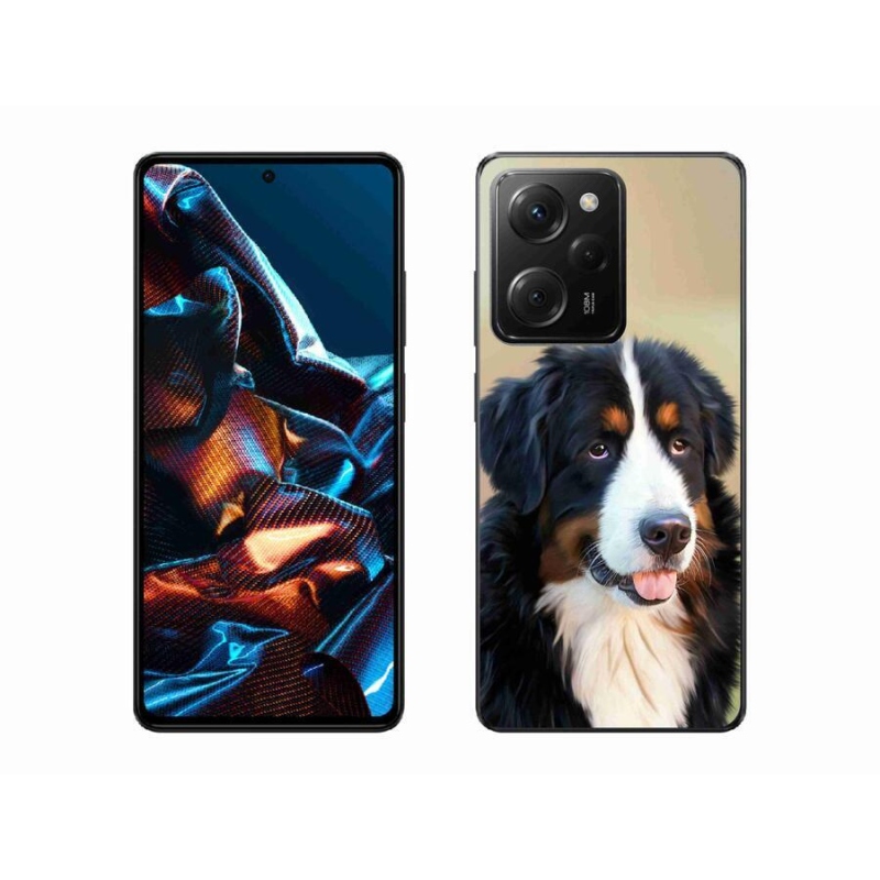 Gél tok mmCase a Xiaomi Poco X5 Pro 5G készülékhez - Berni hegyi kutya