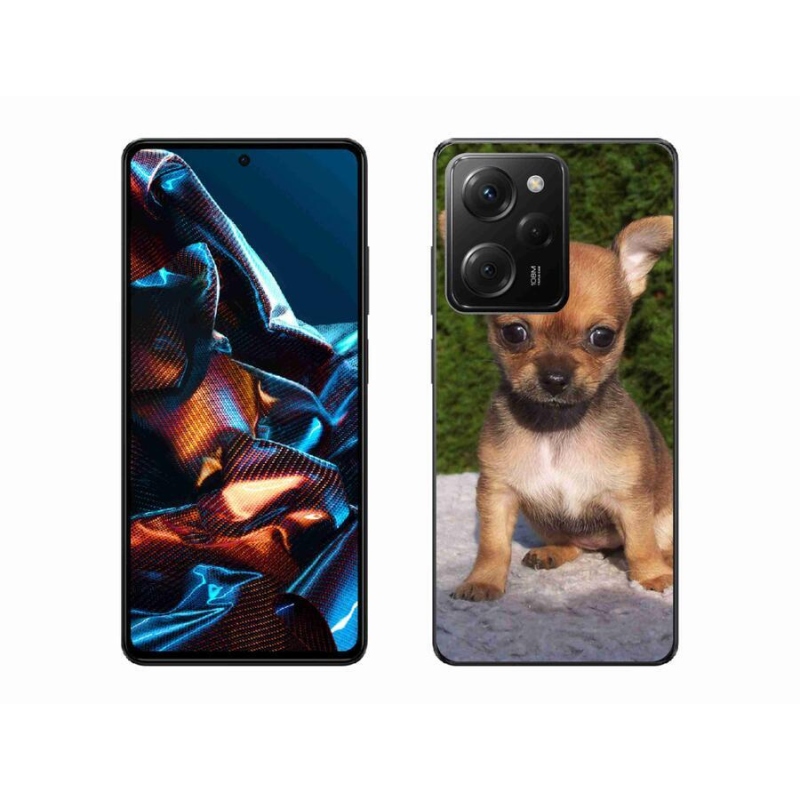 Gél tok mmCase a Xiaomi Poco X5 Pro 5G-hez - chihuahua 3