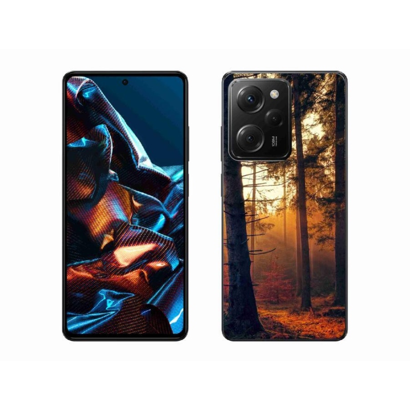 Gél tok mmCase a Xiaomi Poco X5 Pro 5G-hez - erdő