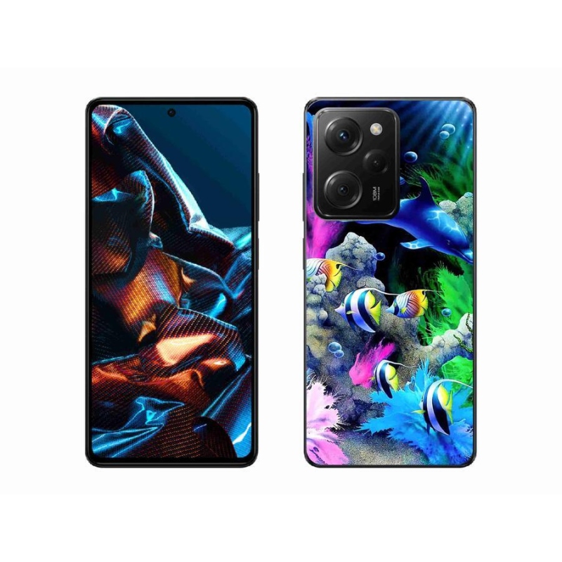Gél tok mmCase a Xiaomi Poco X5 Pro 5G számára - Sea World