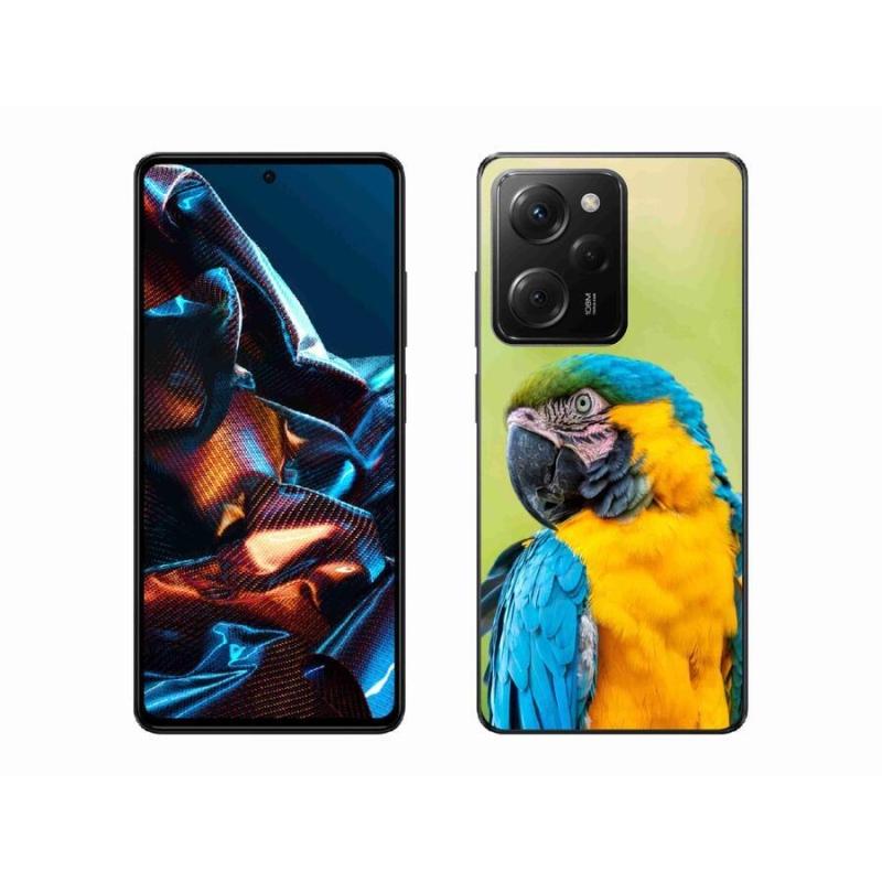 Gél tok mmCase a Xiaomi Poco X5 Pro 5G számára - parrot ara 2