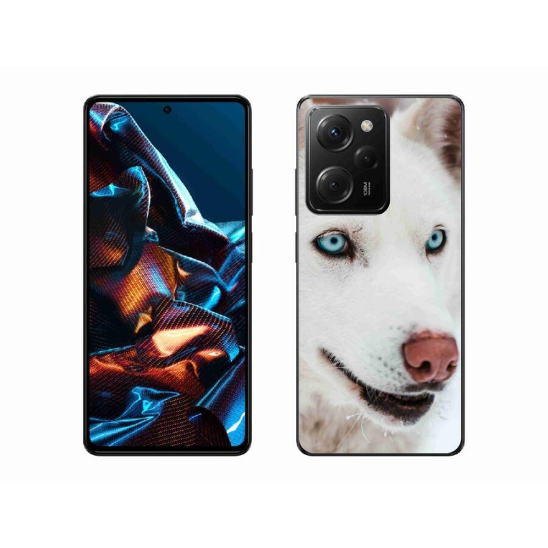 Gél tok mmCase a Xiaomi Poco X5 Pro 5G-hez - kutyaszemmel nézve
