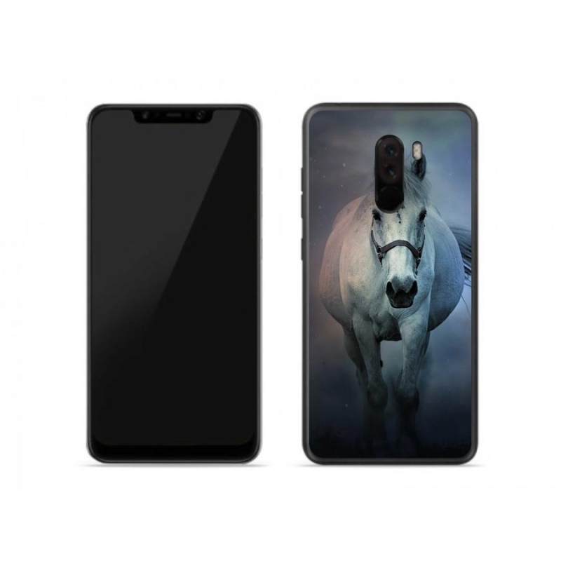 Gél tok mmCase a Xiaomi Pocophone F1-hez - futó fehér ló