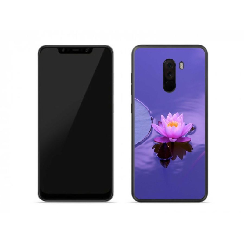 Gél tok mmCase a Xiaomi Pocophone F1-hez - virág a vízen