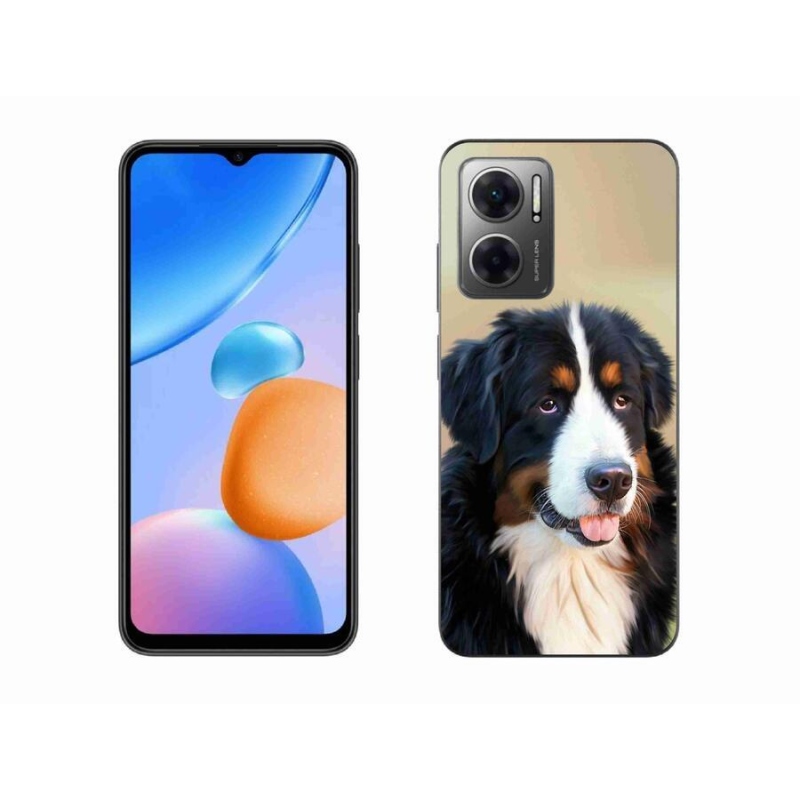 Gél tok mmCase a Xiaomi Redmi 10 5G készülékhez - Berni hegyi kutya