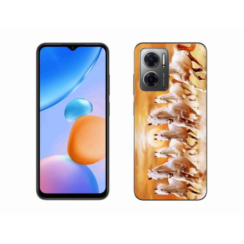 Gél tok mmCase a Xiaomi Redmi 10 5G-hez - lovak 2