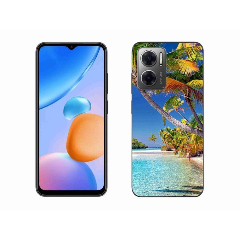 Gél tok mmCase a Xiaomi Redmi 10 5G-hez - tengerparton