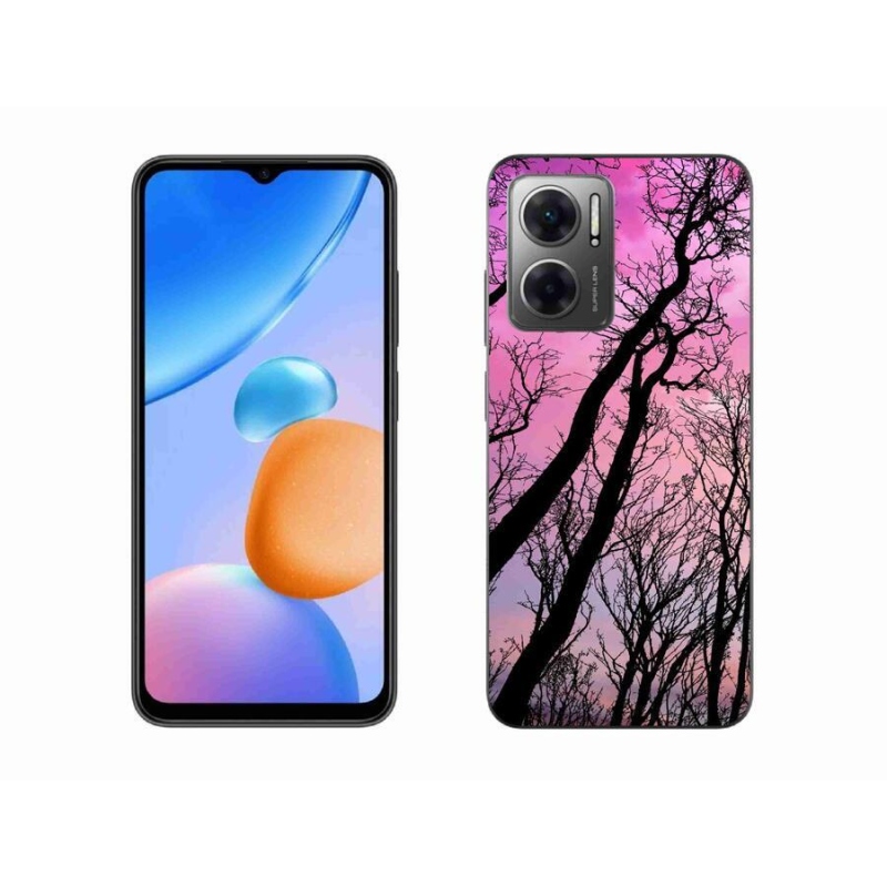 Gél tok mmCase a Xiaomi Redmi 10 5G számára - kidőlt fák