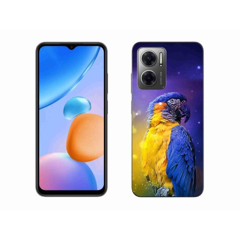Gél tok mmCase a Xiaomi Redmi 10 5G-hez - papagáj ara 1