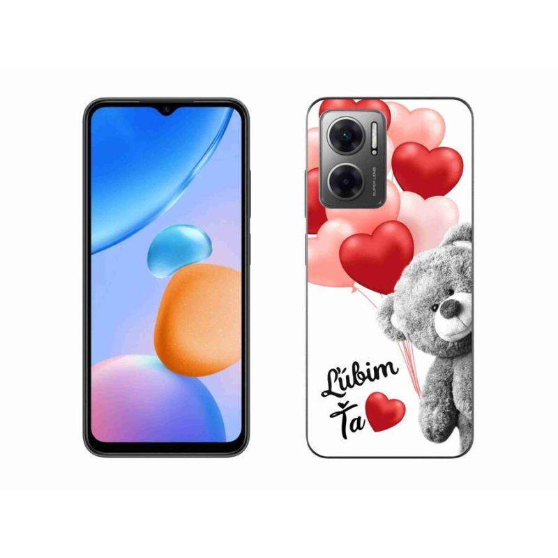 Gél tok mmCase a Xiaomi Redmi 10 5G-hez - I love you en