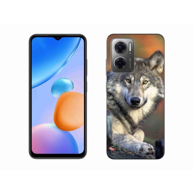 Gél tok mmCase a Xiaomi Redmi 10 5G készülékhez - farkas