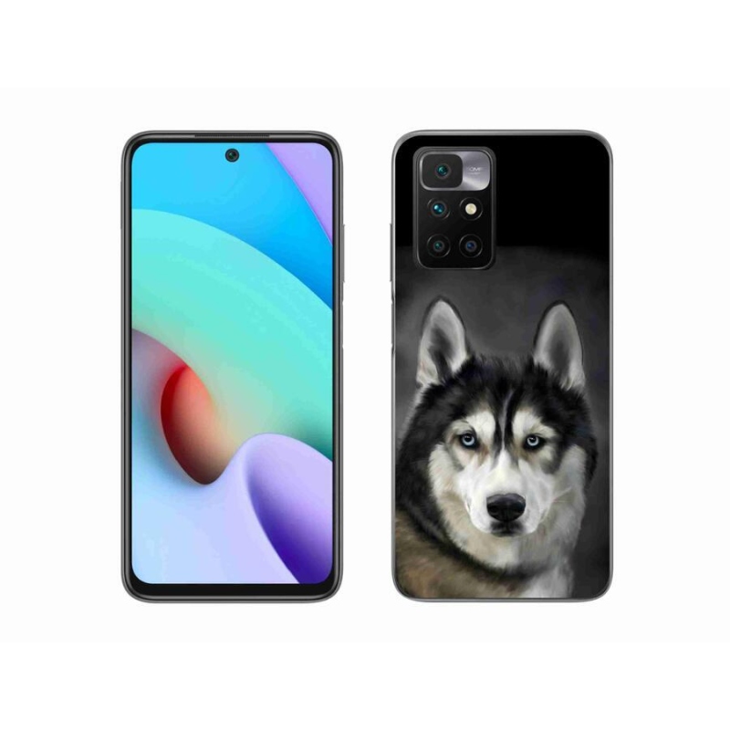 Gél tok mmCase a Xiaomi Redmi 10/Redmi 10 (2022) számára - husky