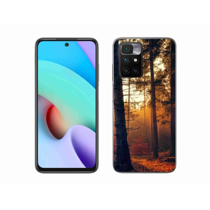 Gél tok mmCase a Xiaomi Redmi 10/Redmi 10 (2022) - erdő