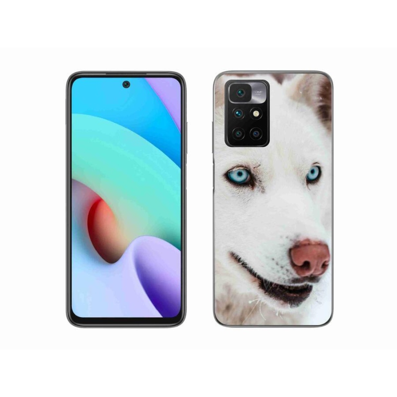 Gél tok mmCase a Xiaomi Redmi 10/Redmi 10 (2022) számára - kutyaszemmel nézve