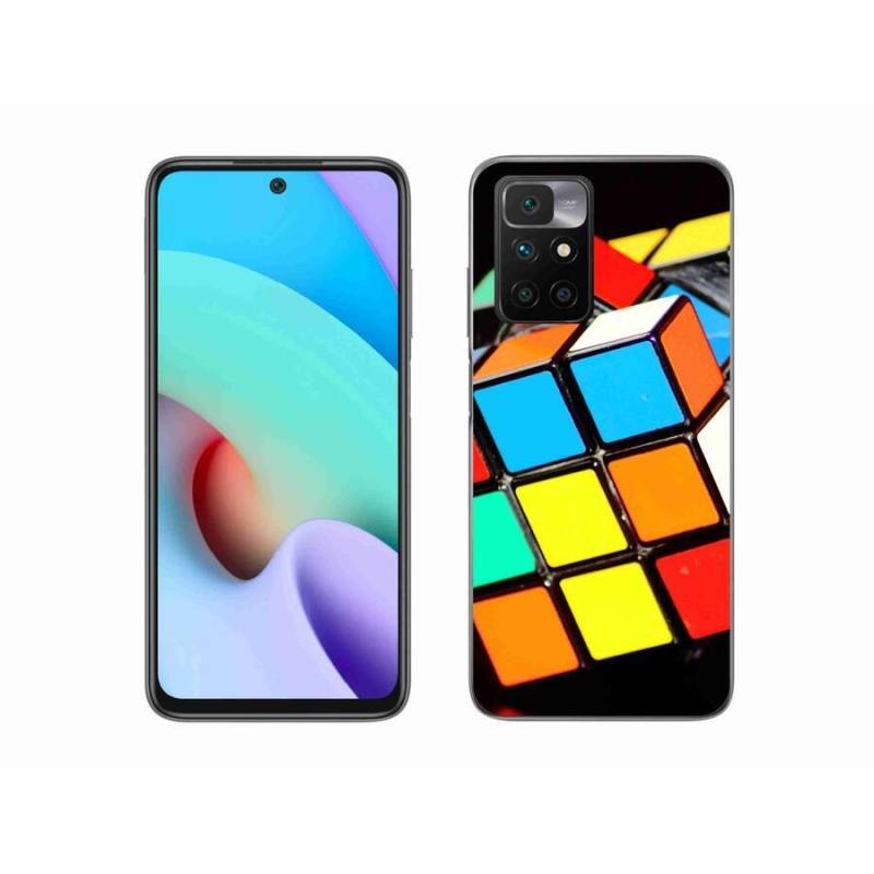 Gél tok mmCase a Xiaomi Redmi 10/Redmi 10 (2022) - Rubik-kocka