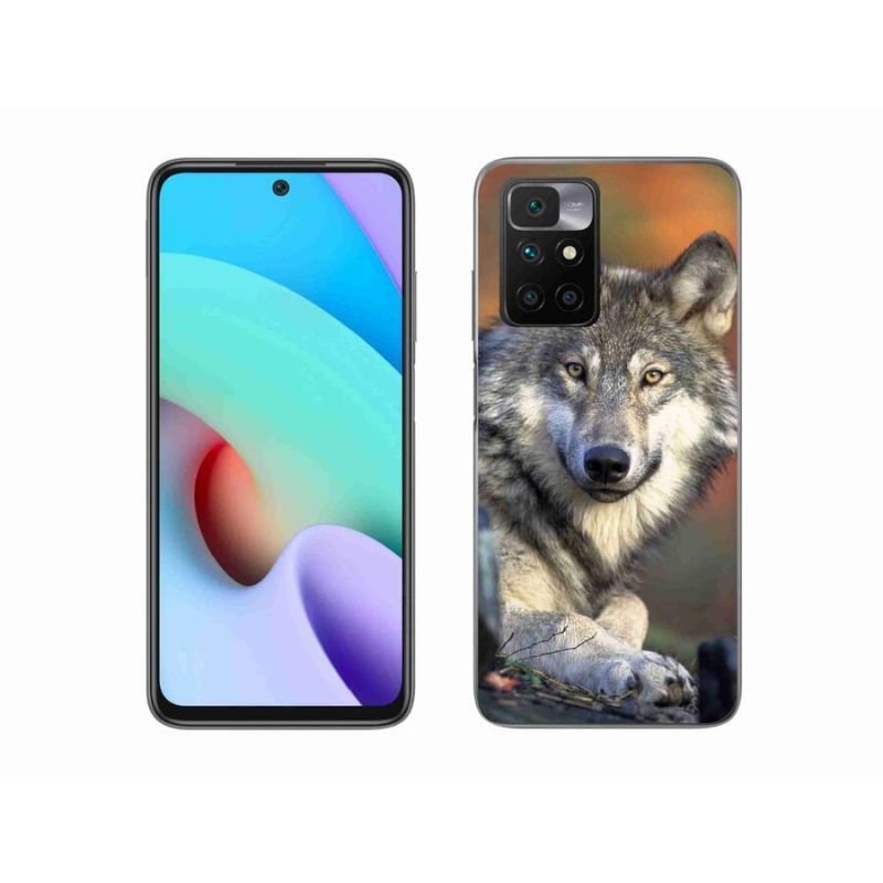 Gél tok mmCase a Xiaomi Redmi 10/Redmi 10 (2022) számára - farkas