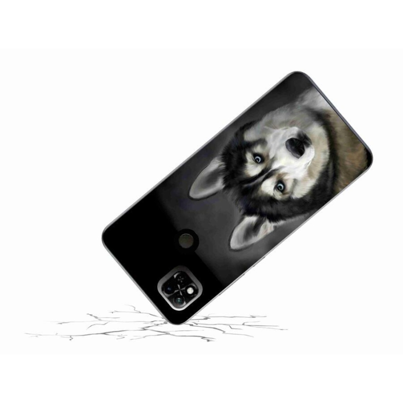 Gél tok mmCase a Xiaomi Redmi 10A számára - husky