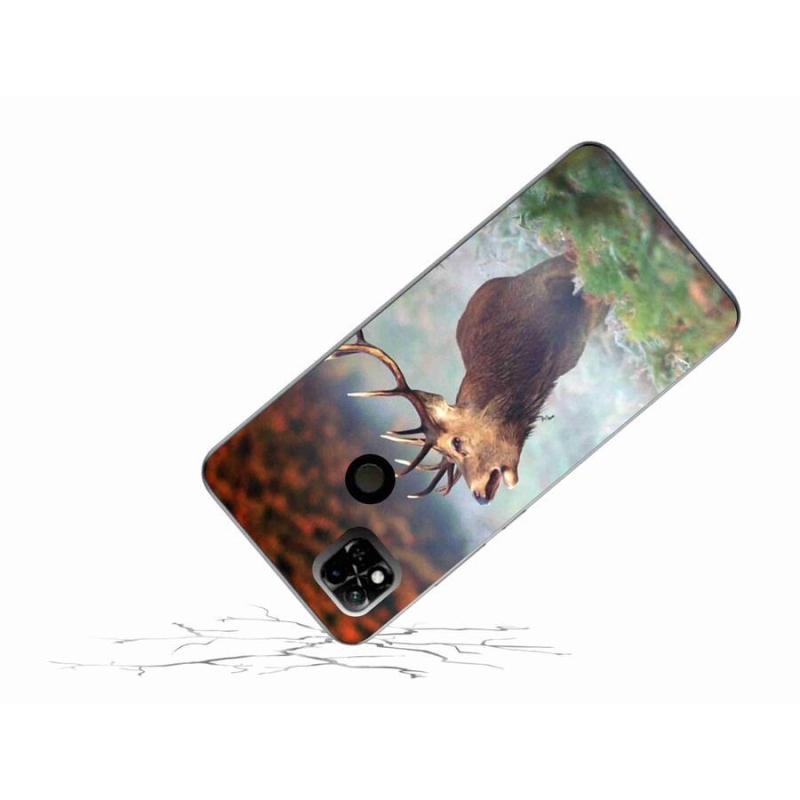 Gél tok mmCase a Xiaomi Redmi 10A számára - szarvas 2