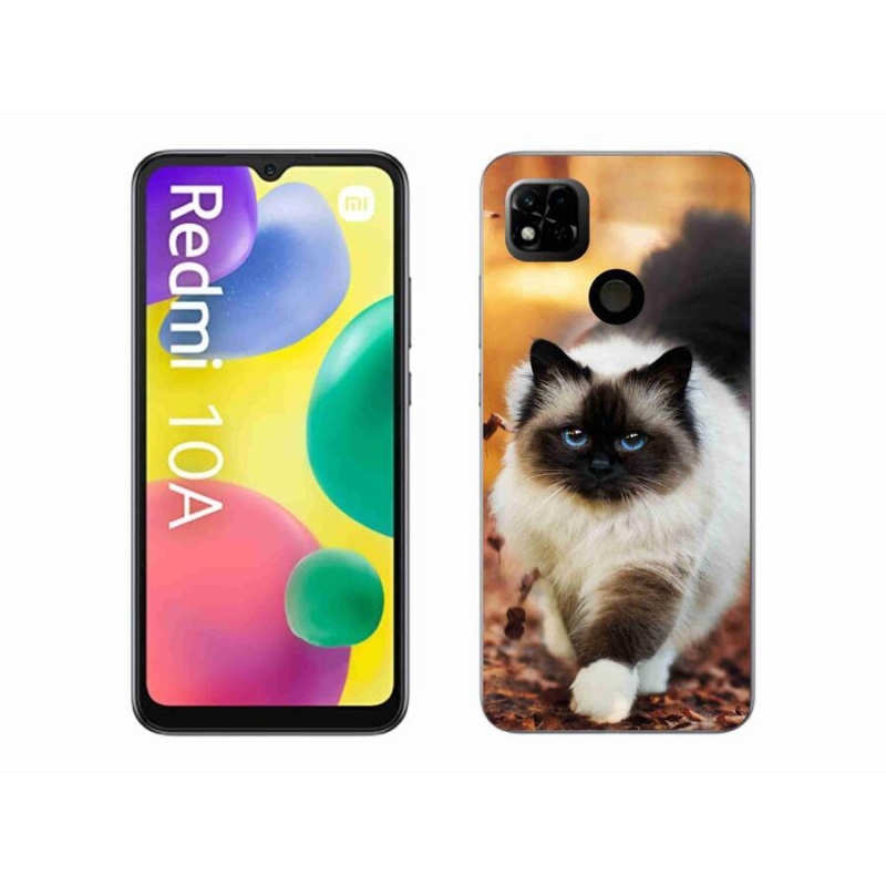 Gél tok mmCase a Xiaomi Redmi 10A számára - macska