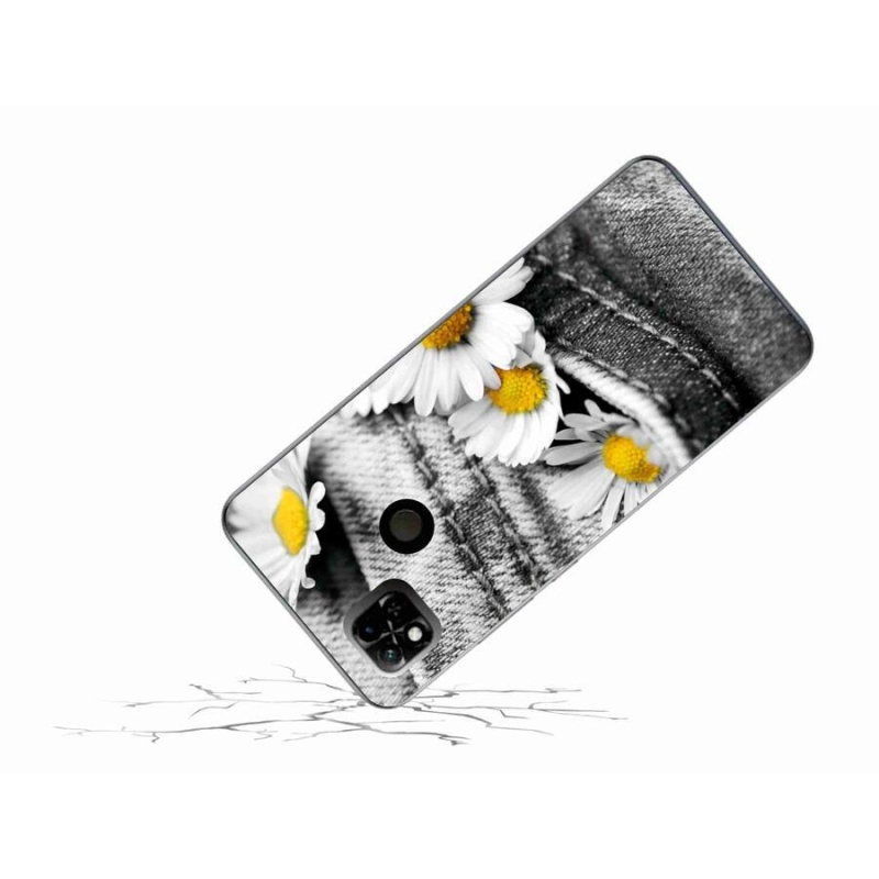 Gél tok mmCase a Xiaomi Redmi 10A számára - Százszorszépek