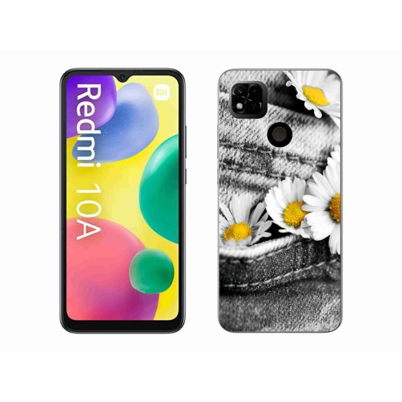 Gél tok mmCase a Xiaomi Redmi 10A számára - Százszorszépek