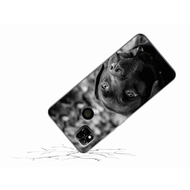 Zselés tok mmCase a Xiaomi Redmi 10A számára - labrador