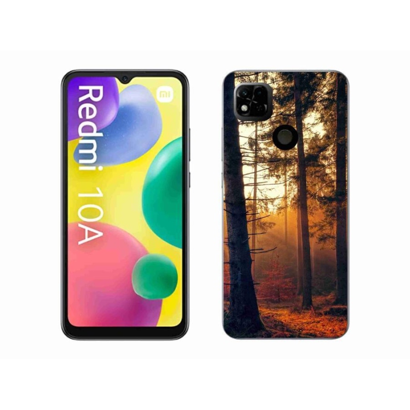 Gél tok mmCase a Xiaomi Redmi 10A számára - erdő