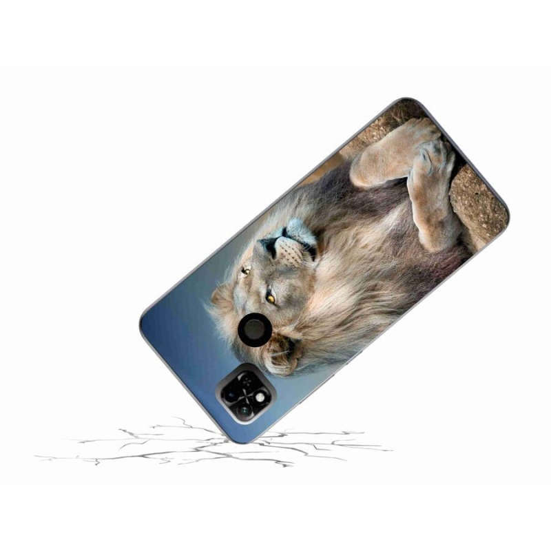 Gél tok mmCase a Xiaomi Redmi 10A számára - Lion 1