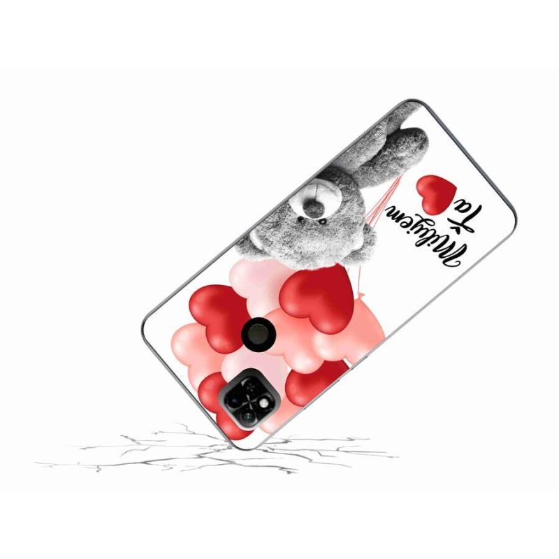 Gél tok mmCase a Xiaomi Redmi 10A-hoz - Szeretlek