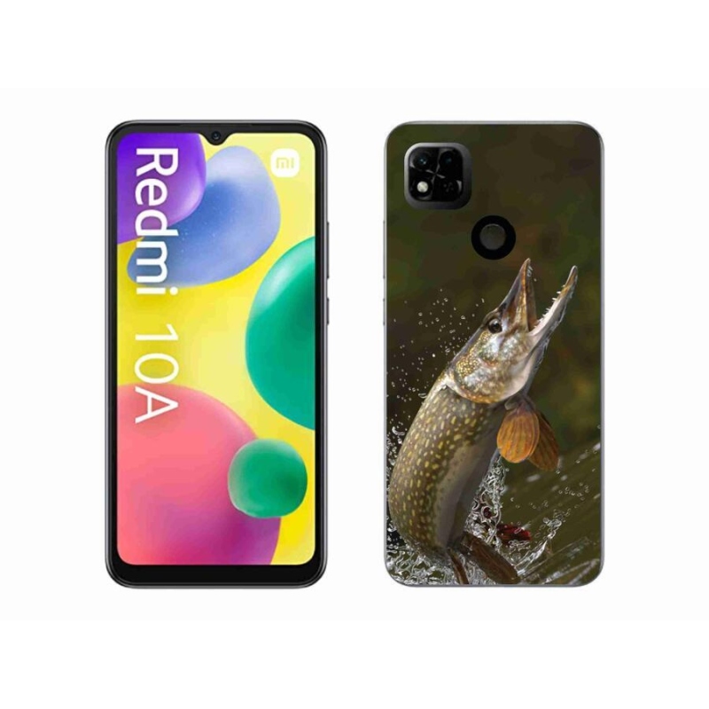 Gél tok mmCase a Xiaomi Redmi 10A számára - csuka