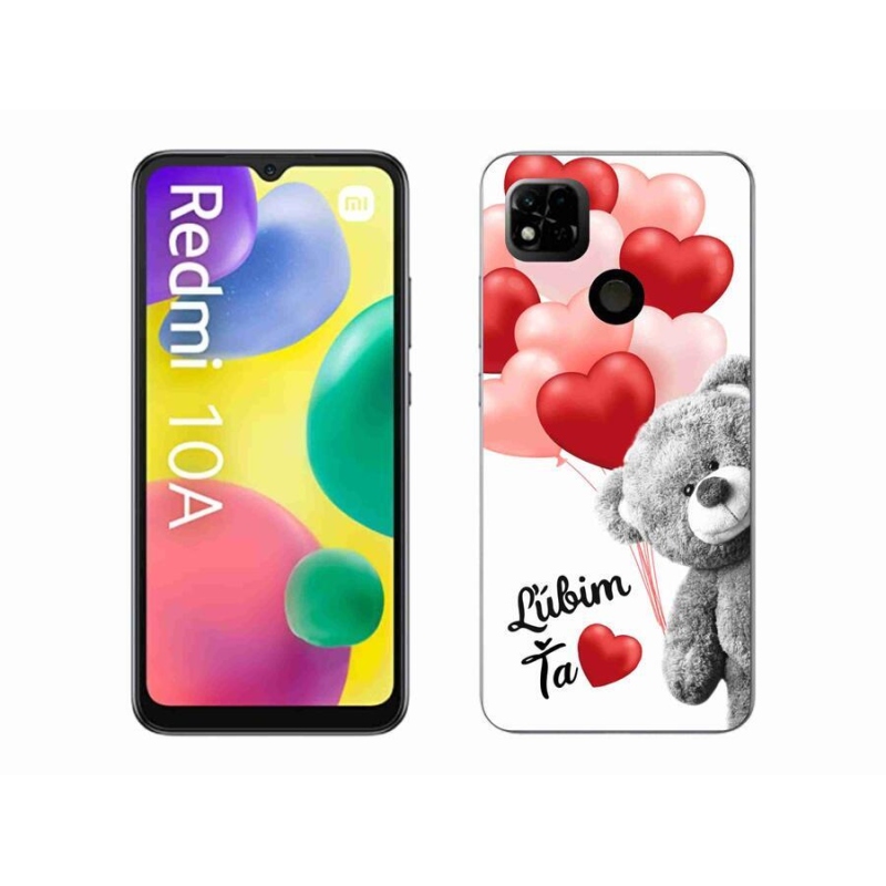 Gél tok mmCase a Xiaomi Redmi 10A számára - I love you en