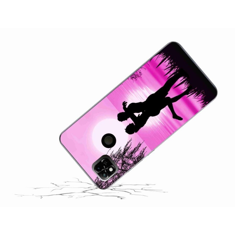 Gél tok mmCase a Xiaomi Redmi 10A számára - naplemente