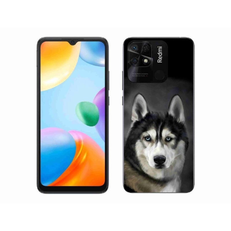 Gél tok mmCase a Xiaomi Redmi 10C-hez - husky