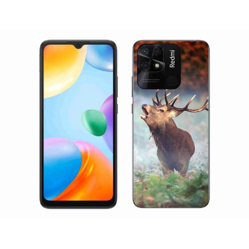 Gél tok mmCase a Xiaomi Redmi 10C számára - szarvas 2