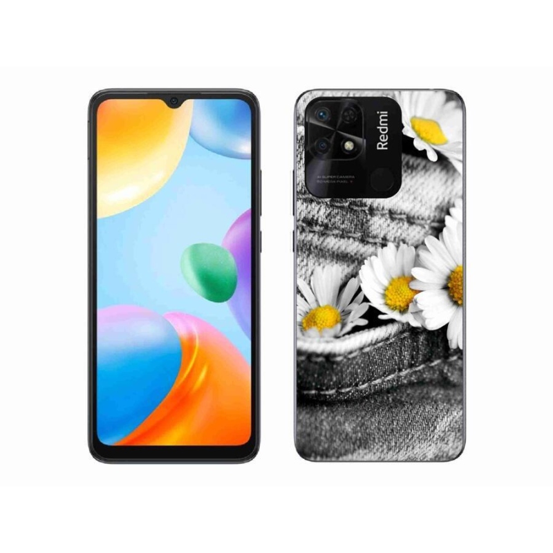 Gél tok mmCase a Xiaomi Redmi 10C-hez - Százszorszépek