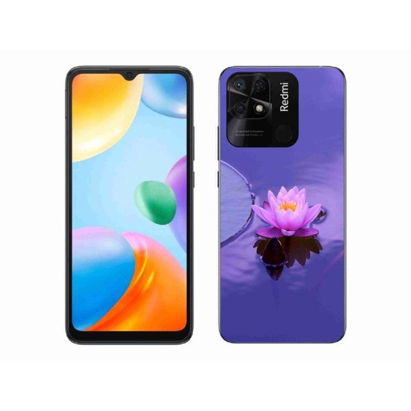 Gél tok mmCase a Xiaomi Redmi 10C-hez - virág a vízen