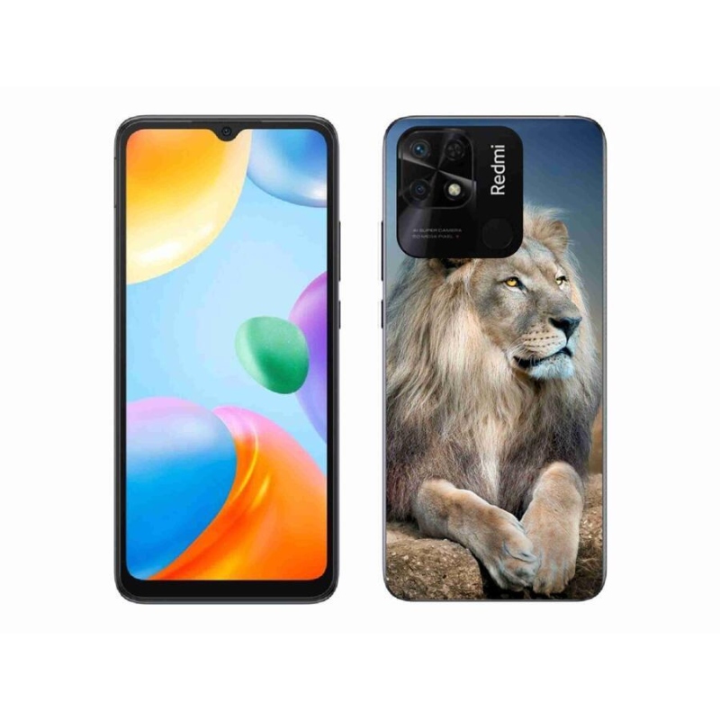 Gél tok mmCase a Xiaomi Redmi 10C-hez - Lion 1