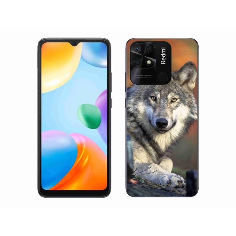 Gél tok mmCase a Xiaomi Redmi 10C-hez - farkas