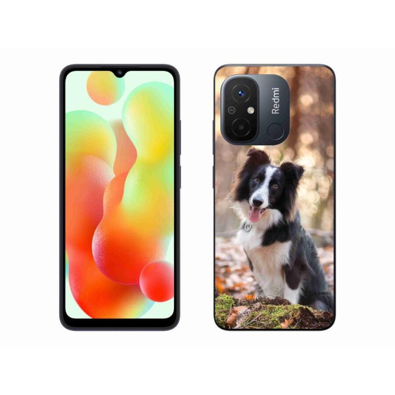 Gél tok mmCase a Xiaomi Redmi 12C-hez - border colie 1