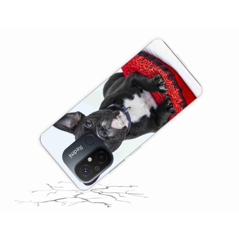 Gél tok mmCase a Xiaomi Redmi 12C-hez - bulldog