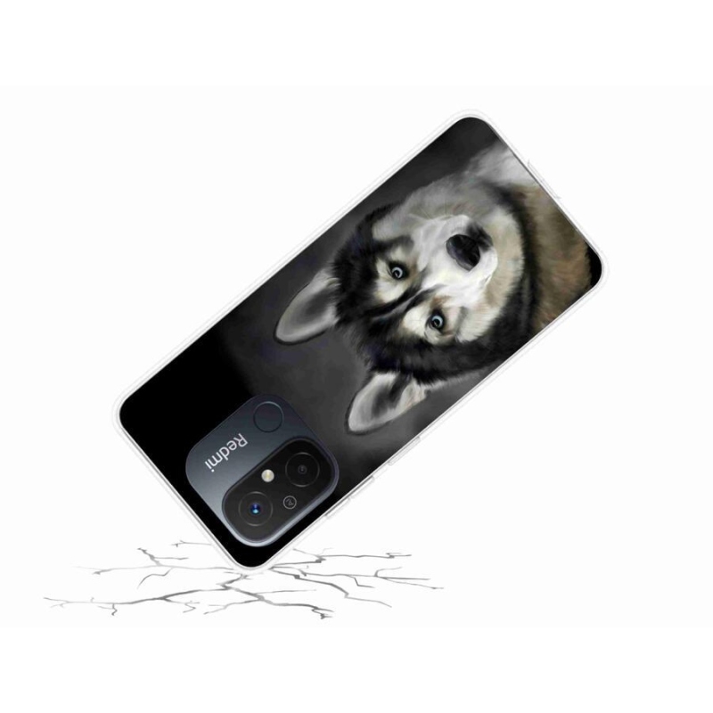Gél tok mmCase a Xiaomi Redmi 12C-hez - husky