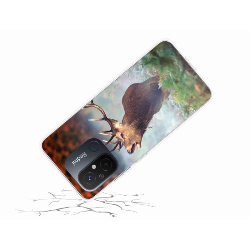 Gél tok mmCase a Xiaomi Redmi 12C számára - szarvas 2