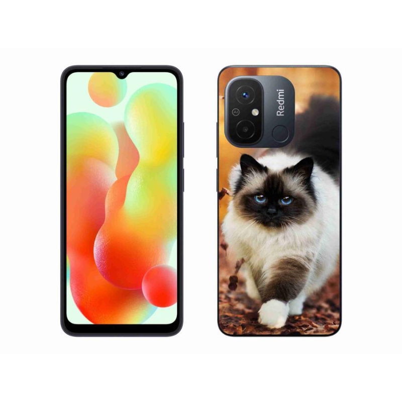 Gél tok mmCase a Xiaomi Redmi 12C számára - macska