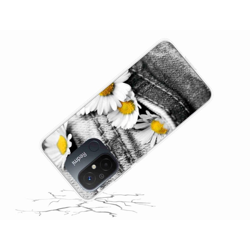 Gél tok mmCase a Xiaomi Redmi 12C-hez - Százszorszépek