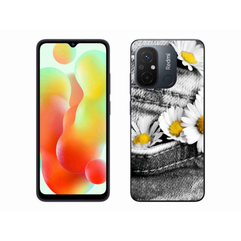 Gél tok mmCase a Xiaomi Redmi 12C-hez - Százszorszépek