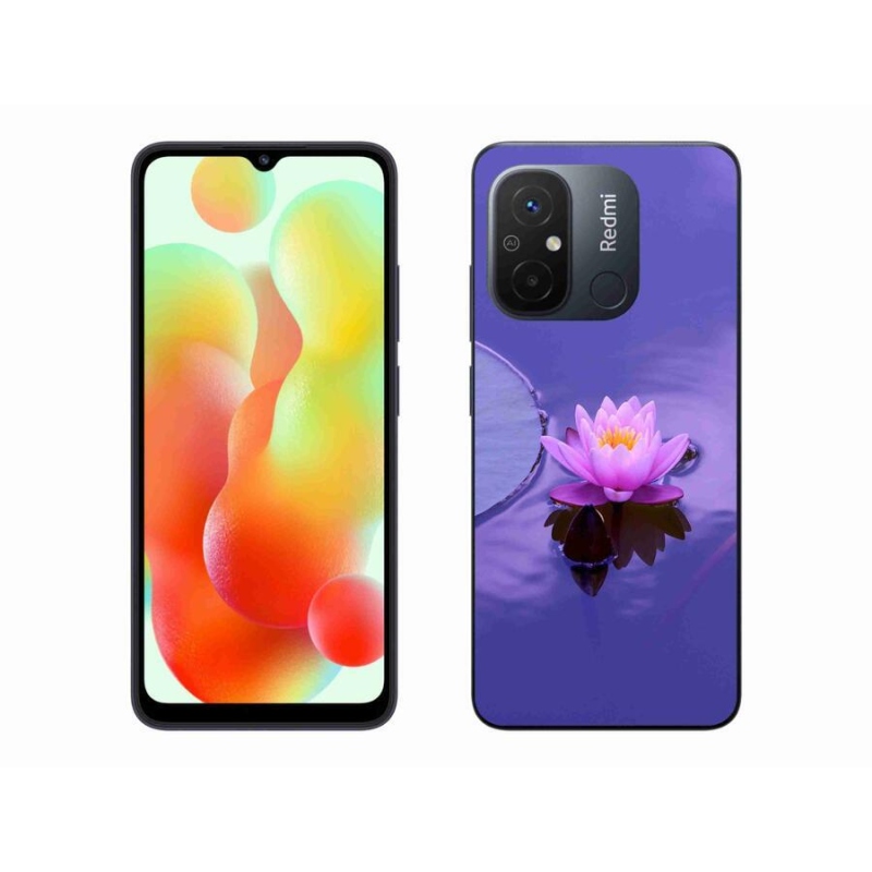 Gél tok mmCase a Xiaomi Redmi 12C-hez - virág a vízen