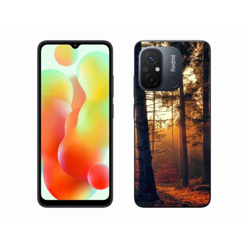 Gél tok mmCase a Xiaomi Redmi 12C-hez - erdő